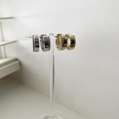 Huggie Hoop Earrings: LOVE Estate