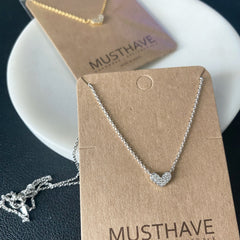 Pave Heart (Sparkle) Necklace