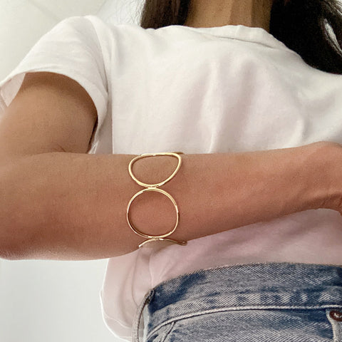 Circle Cuff Bracelet