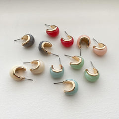 Color Dome Earrings