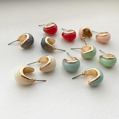 Color Dome Earrings