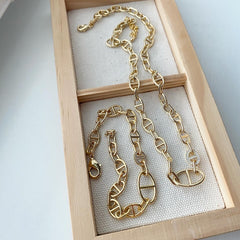 Anchor Chain Link Necklace