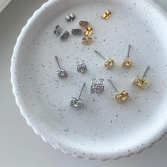 H Luxe Pavé Earrings