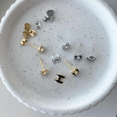 H Luxe Enamel (mini) Earrings