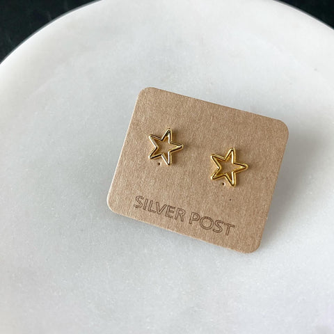 Star Wire Earrings