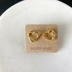 Open Heart Elsa Earrings