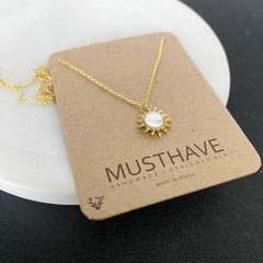 Sun (MOP) Necklace