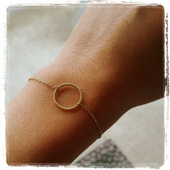 Open Circle Bracelet