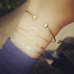 Open Circle Bracelet