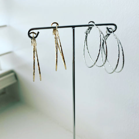 Split Hoop Earrings