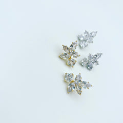 Rock Cluster Burst Earrings